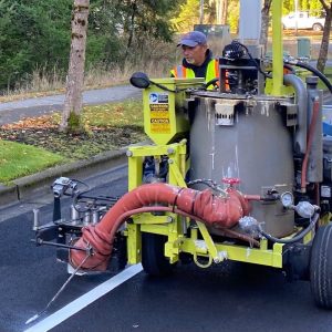 Line Striping Road Marking Overlays