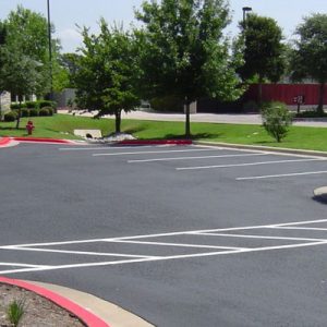 Above all, safety is put first. Therefore, we work hard to provide quality work. Seal Coat and proper Striping in a parking Lot is important. Painted Curbs will, furthermore, clarify fire lanes for safety.