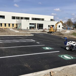 Sumner Snoqualmie School Lot / Curbs & Wheel Stops