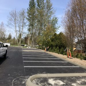 The Snoqualmie School Lot / Curbs / Curb