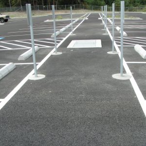 Curbs/Wheel stops, Seal Coating and striping will lengthen lifetime and safety of your lot. As always, Safety, above all, is put first! Lot maintenance is important.