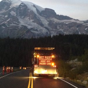 mt rainier Paint Truck/ Equipment OUR SERVICES Striping