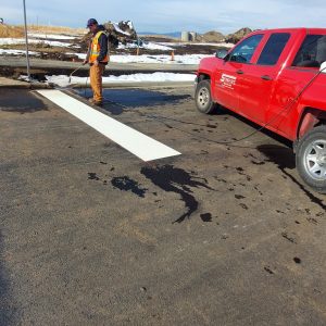 Thermo, Thermoplastic, Striping pavement marking Stripe Rite GALLERY